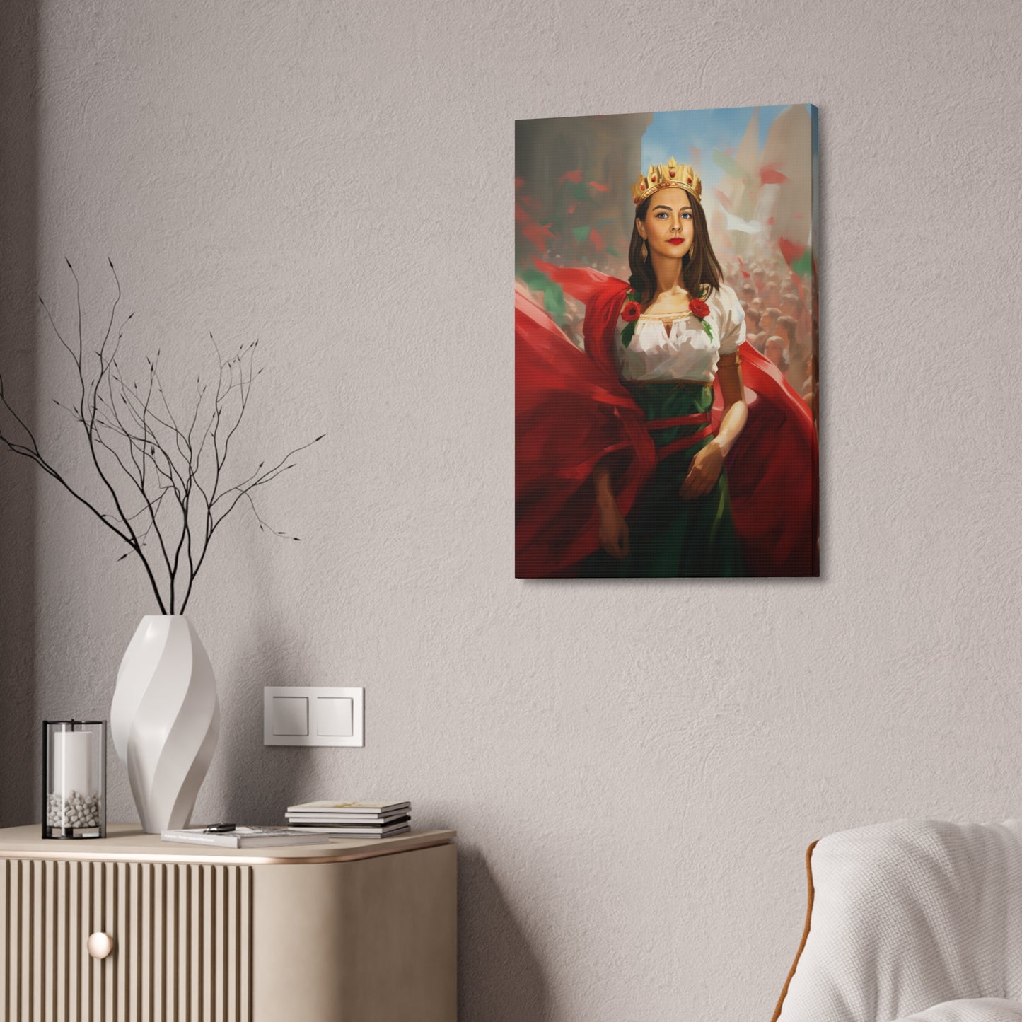 Портрет за жена "Кралицата на България"