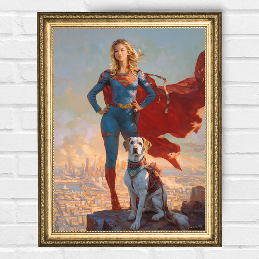 Персонализиран портрет за приятели "Супер-Приятели"