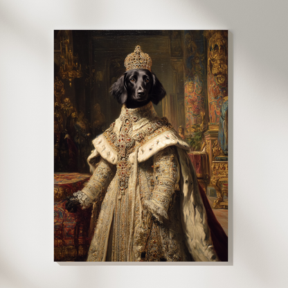 Персонализиран кралски портрет за куче "Миревелла"