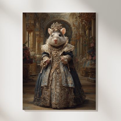 Персонализиран портрет за хамстер "Херцог Чийзингтън"