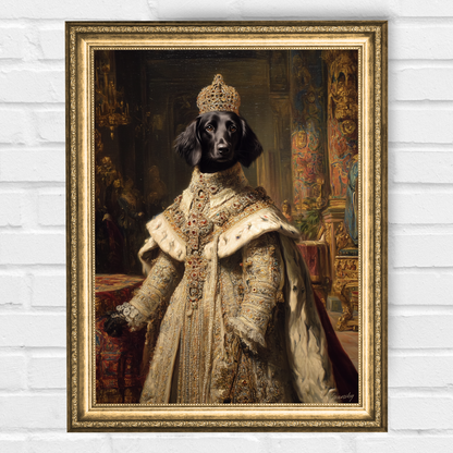 Персонализиран кралски портрет за куче "Миревелла"