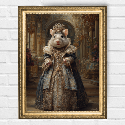 Персонализиран портрет за хамстер "Херцог Чийзингтън"