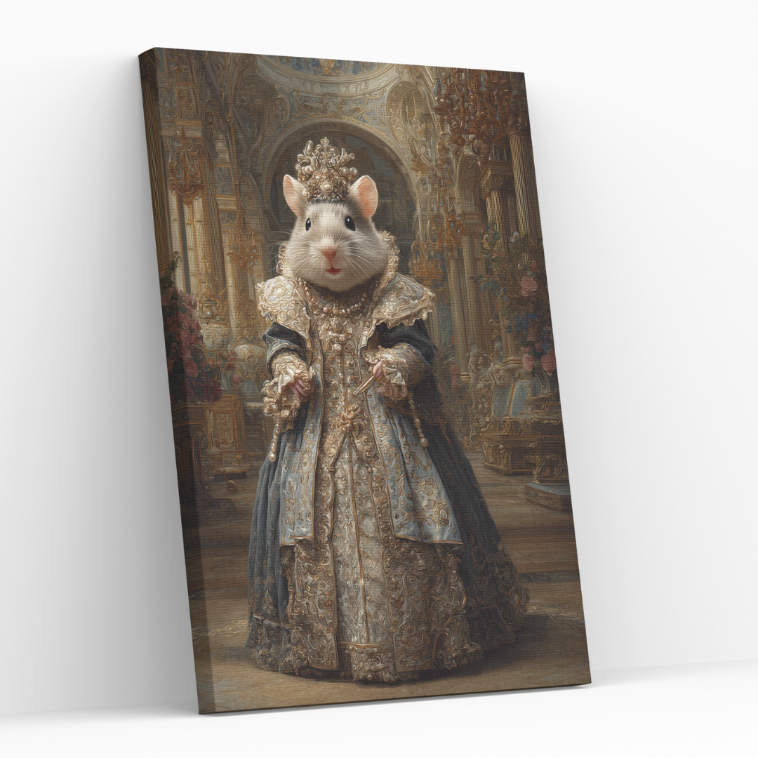 Персонализиран портрет за хамстер "Херцог Чийзингтън"