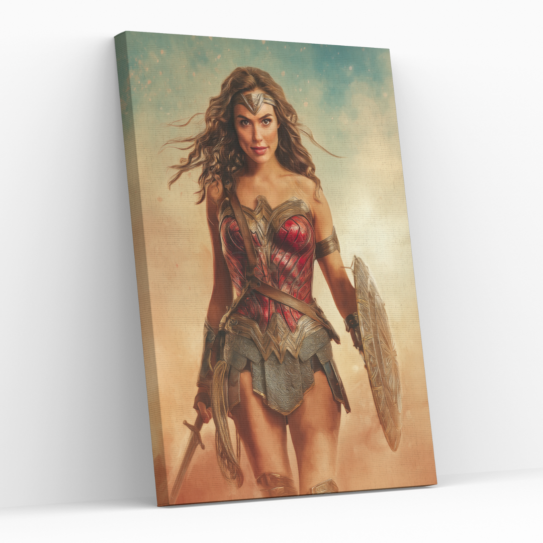 Персонализиран портрет за жена "Жената чудо"