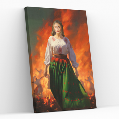 Персонализиран портрет за жена "Нестинарка"