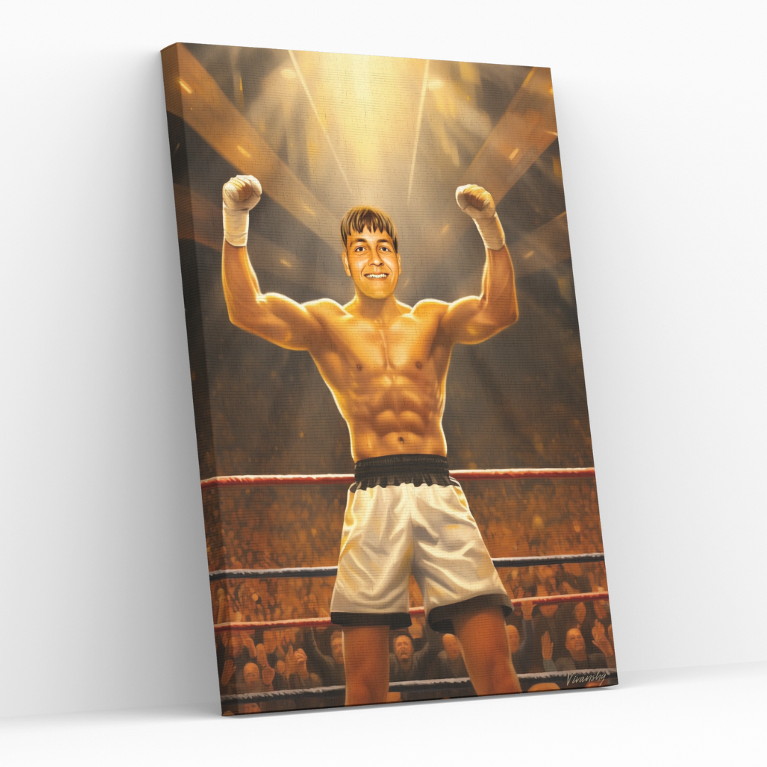 Персонализиран портрет за мъж "Боецът"