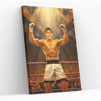 Персонализиран портрет за мъж "Боецът"