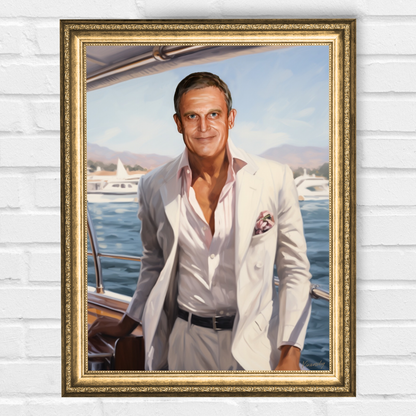 Персонализиран портрет за мъж "Милионерът"